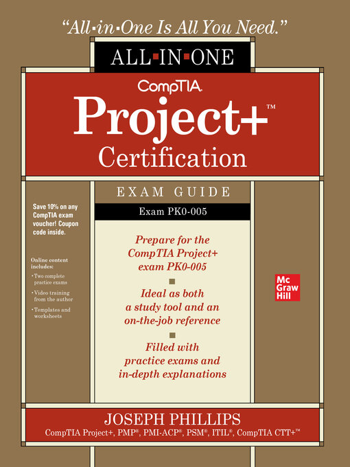 Title details for CompTIA Project+ Certification All-in-One Exam Guide (Exam PK0-005) by Joseph Phillips - Available